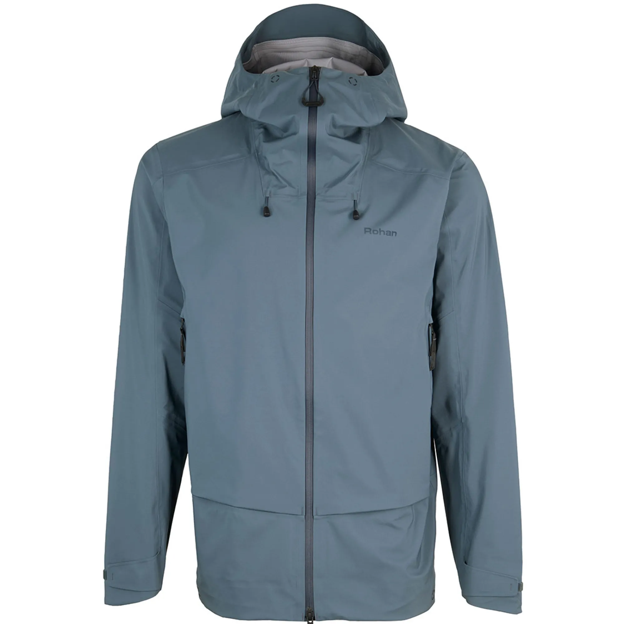 Men Rohan Men'S Ventus Waterproof Jacket Slate Grey