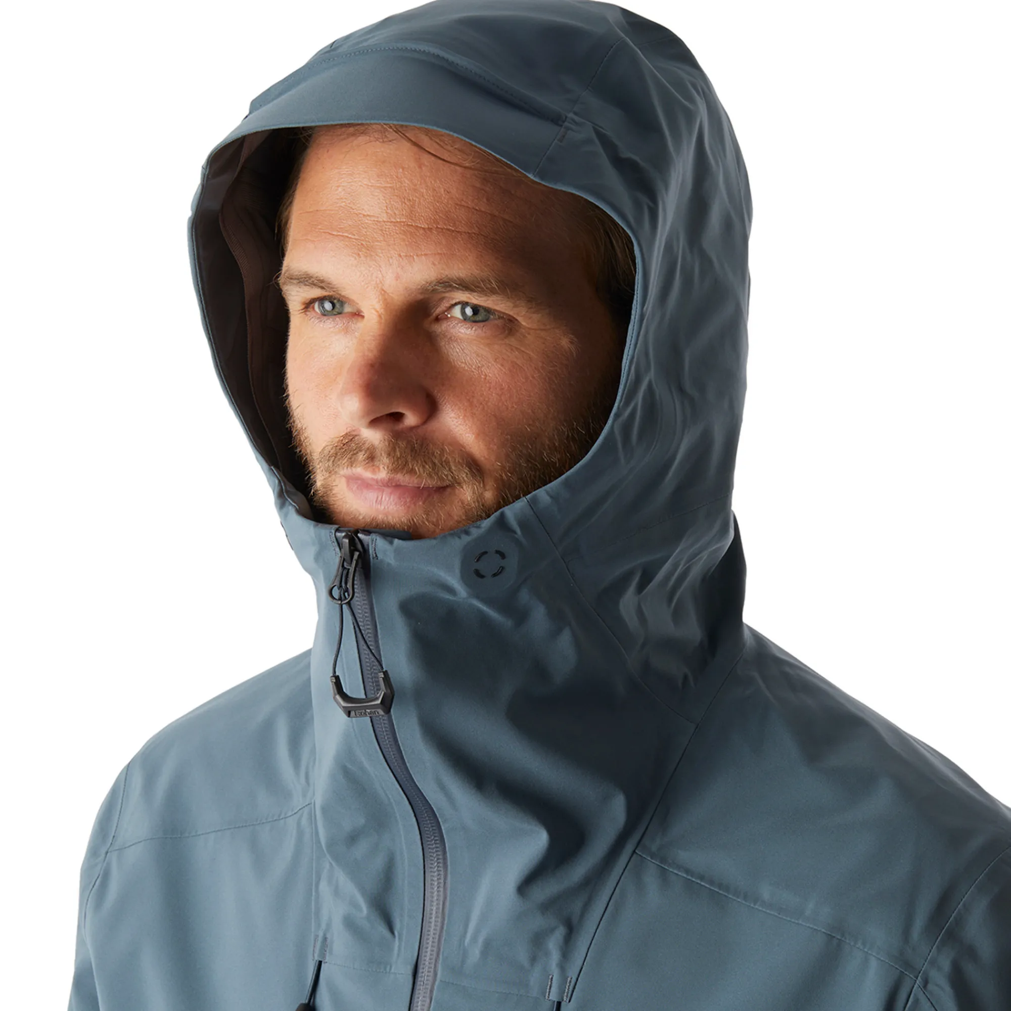 Men Rohan Men'S Ventus Waterproof Jacket Slate Grey