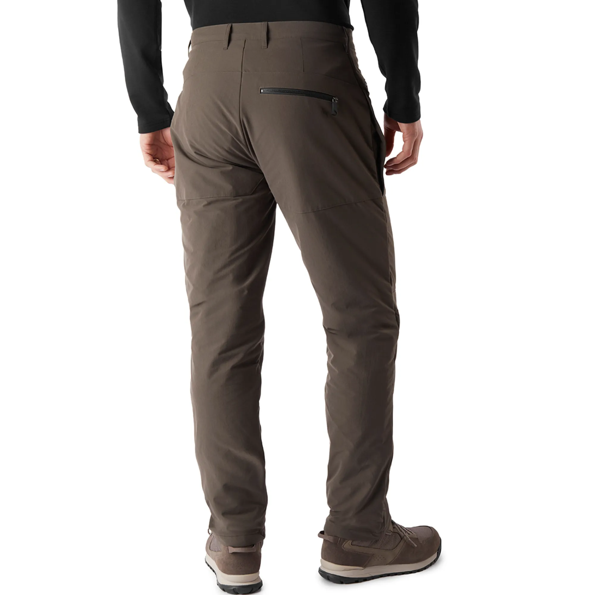 Men Rohan Men'S Winter Stretch Bags Trousers Dark Olive Brown