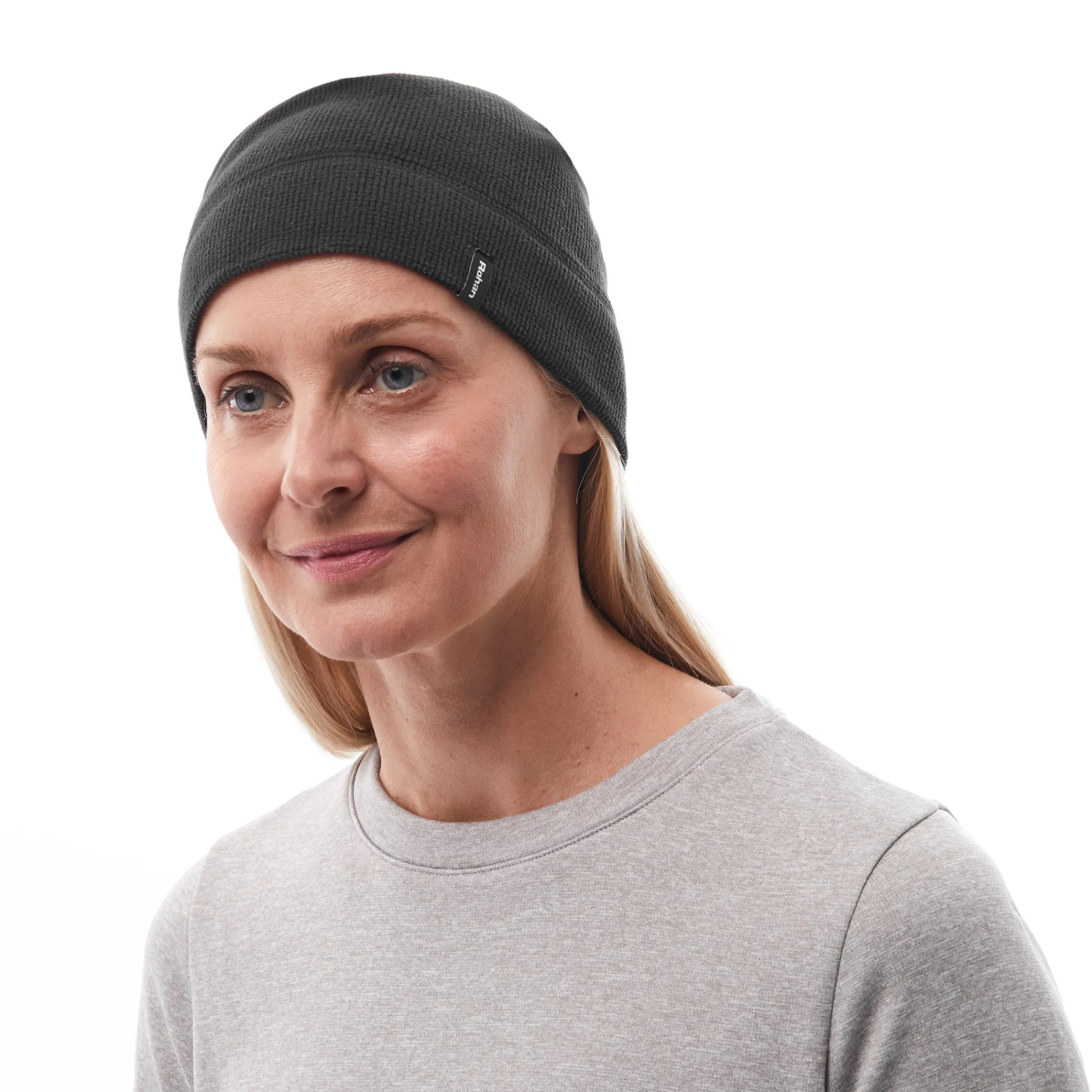 Men Rohan Stretch Microgrid Beanie Black