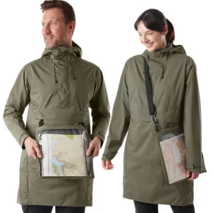 Men Rohan Tamar Overhead Waterproof Poncho Park Green