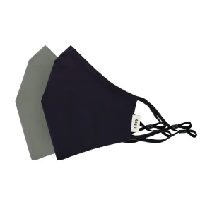 Women Rohan Tilley Face Cover 2 Pack Black | Khaki