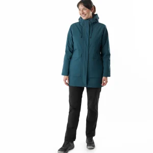 Women Rohan Women'S Aran Waterproof Jacket Teal Blue