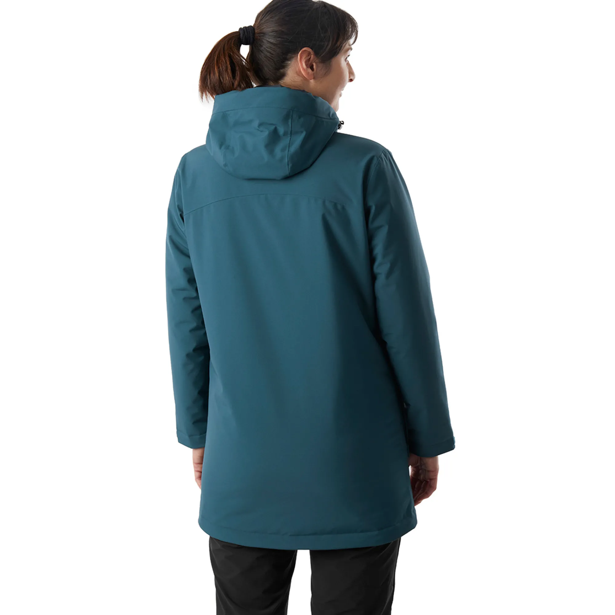 Women Rohan Women'S Aran Waterproof Jacket Teal Blue