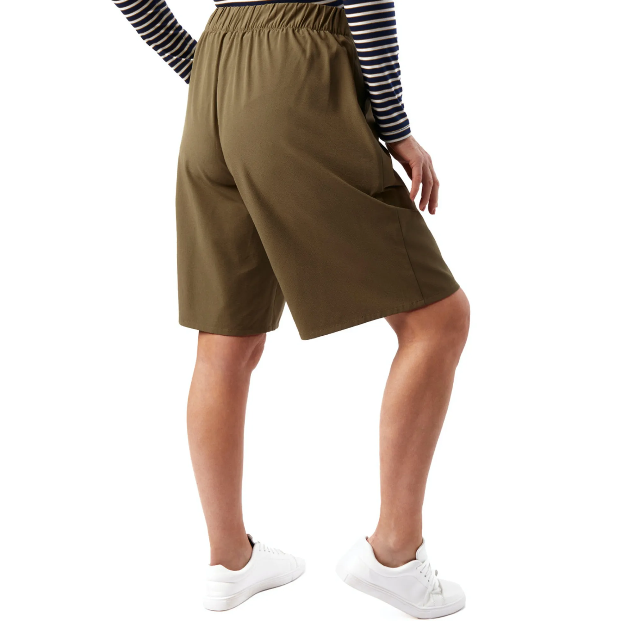 Women Rohan Women'S Azul Long Shorts Umber Green