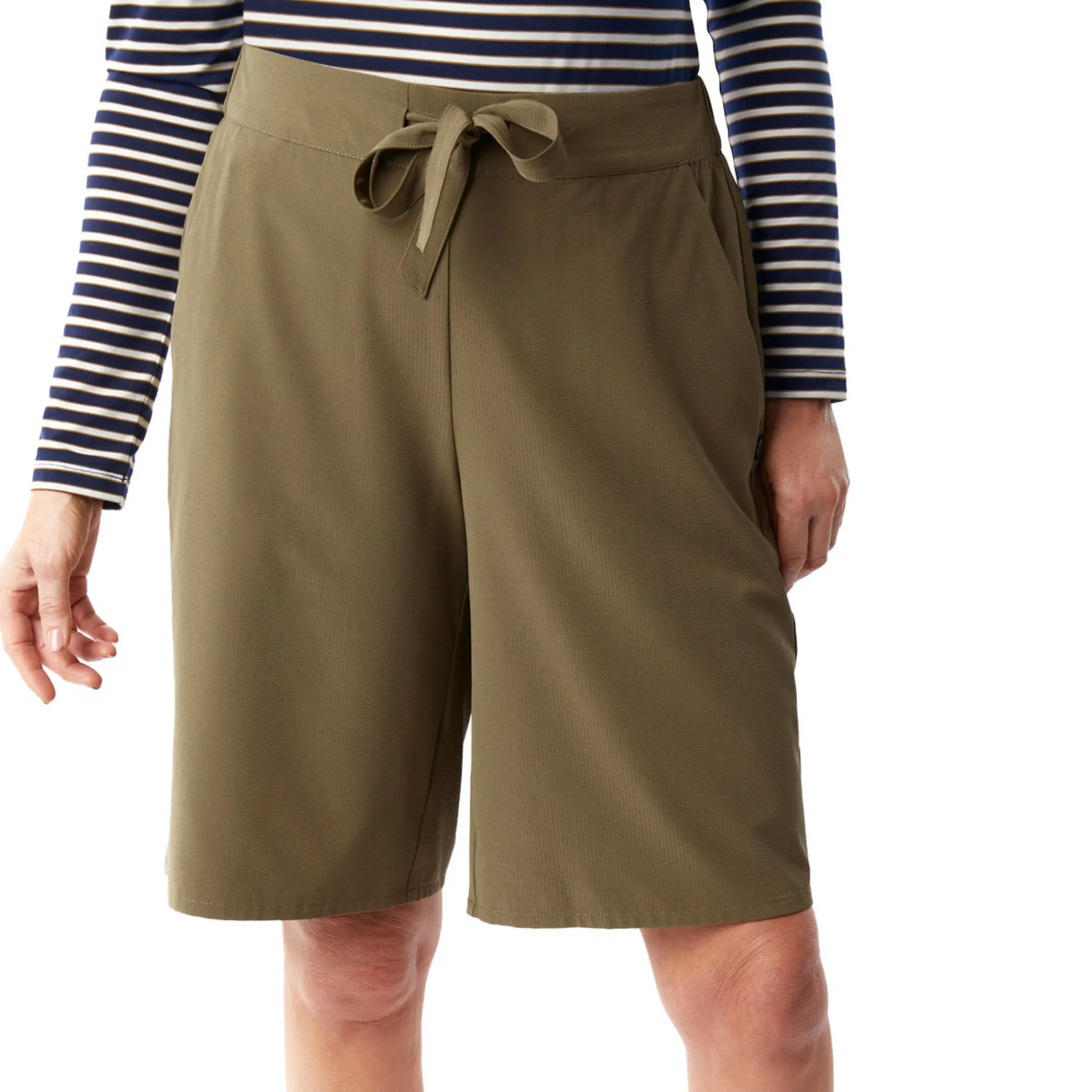 Women Rohan Women'S Azul Long Shorts Umber Green