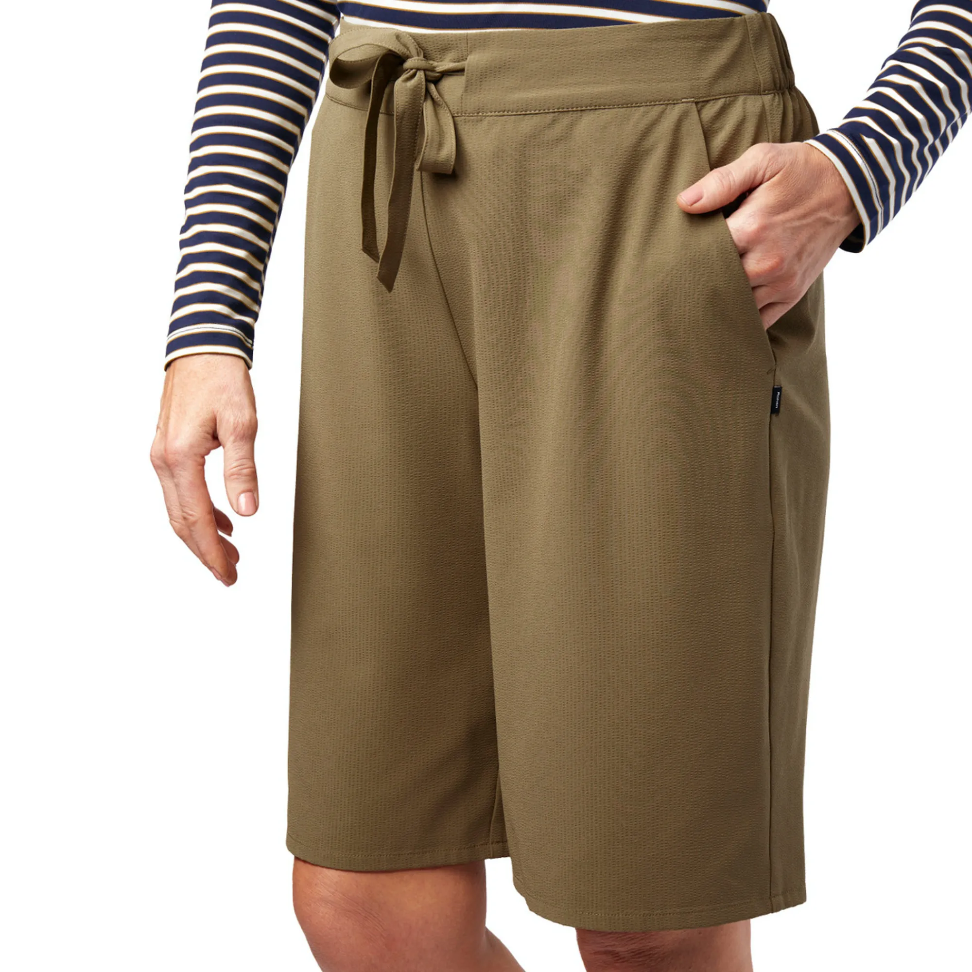 Women Rohan Women'S Azul Long Shorts Umber Green