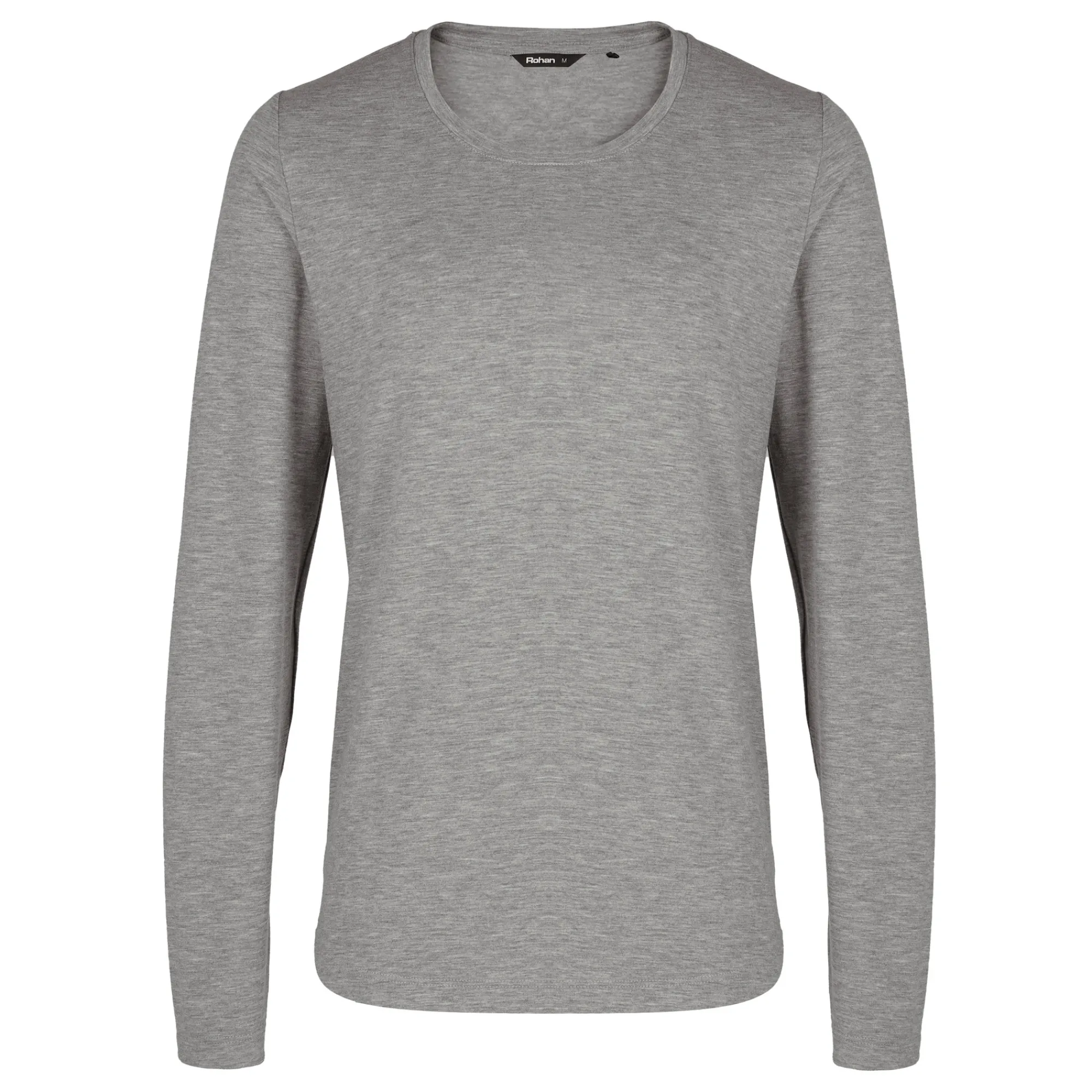 Women Rohan Women'S Basis Long Sleeve T Mid Grey Marl