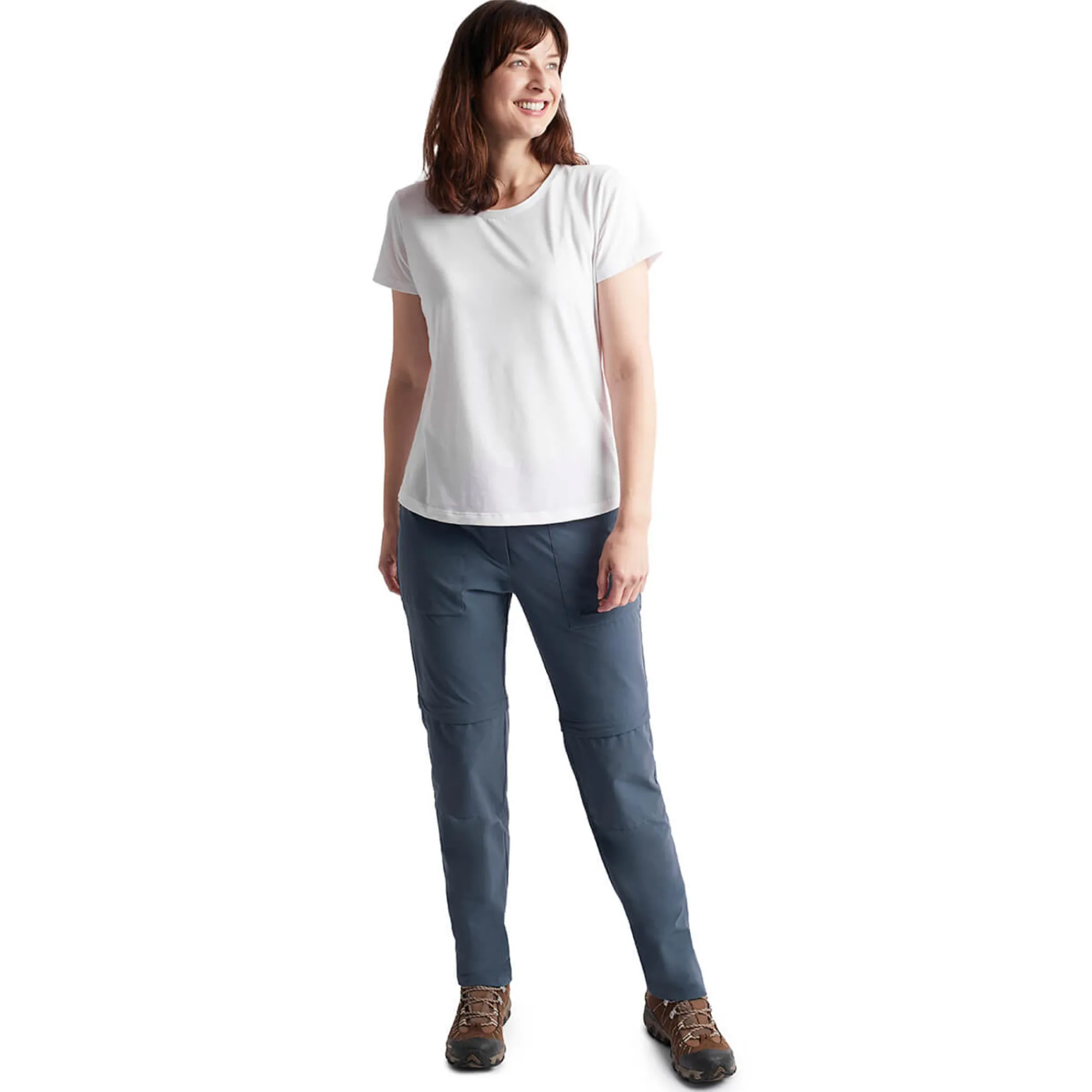 Women Rohan Women'S Basis Short Sleeve T White