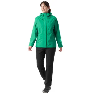 Women Rohan Women'S Brecon Waterproof Jacket Ascent Green