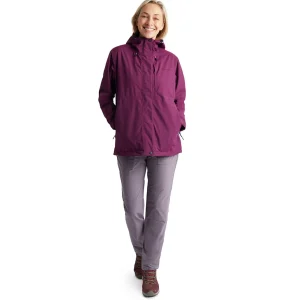 Women Rohan Women'S Brecon Waterproof Jacket Plum Purple