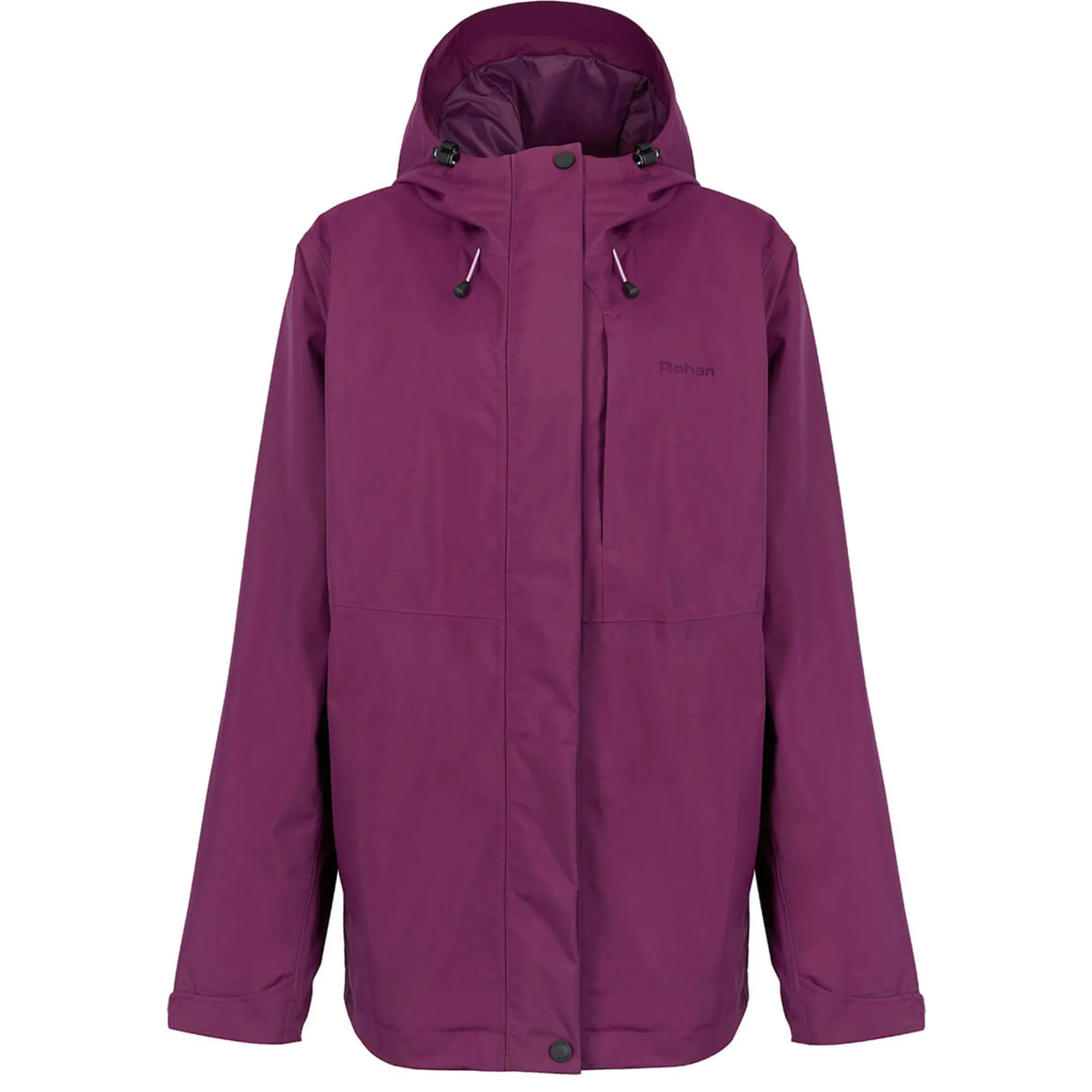 Women Rohan Women'S Brecon Waterproof Jacket Plum Purple
