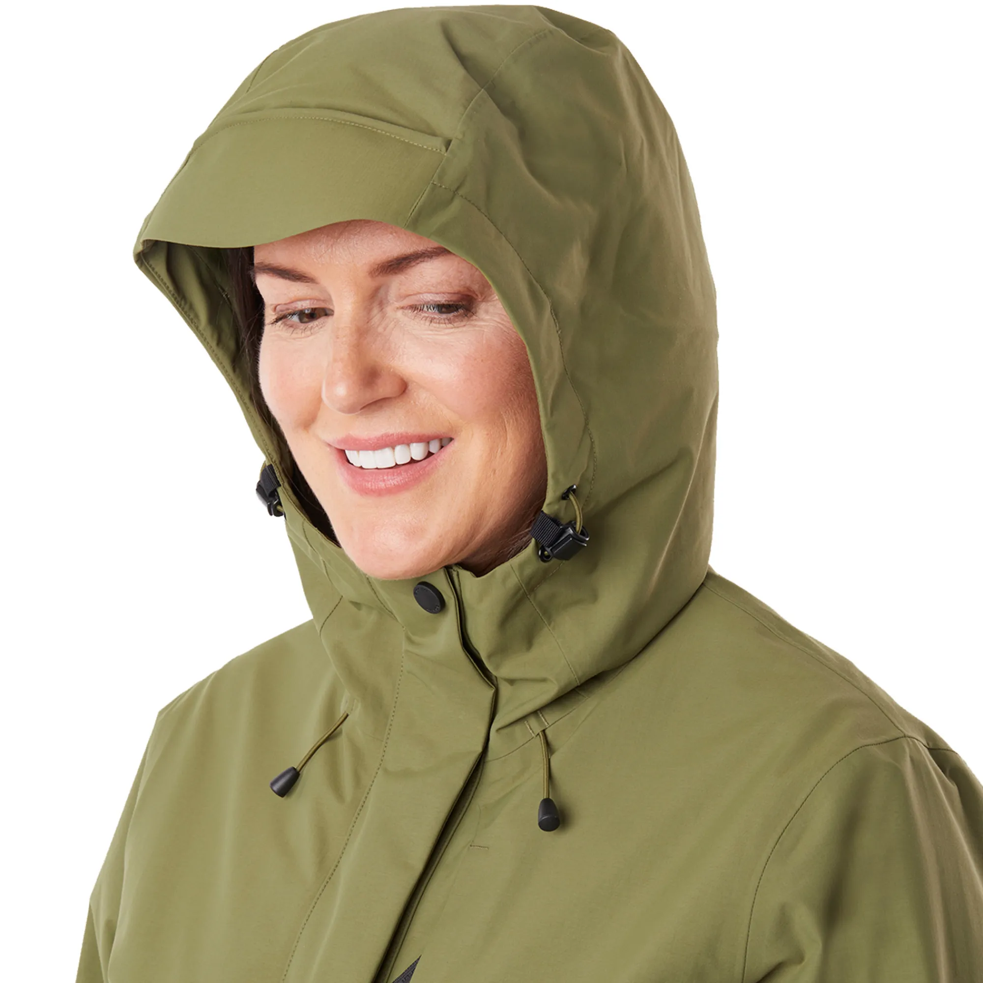 Women Rohan Women'S Brecon Waterproof Jacket Heath Green