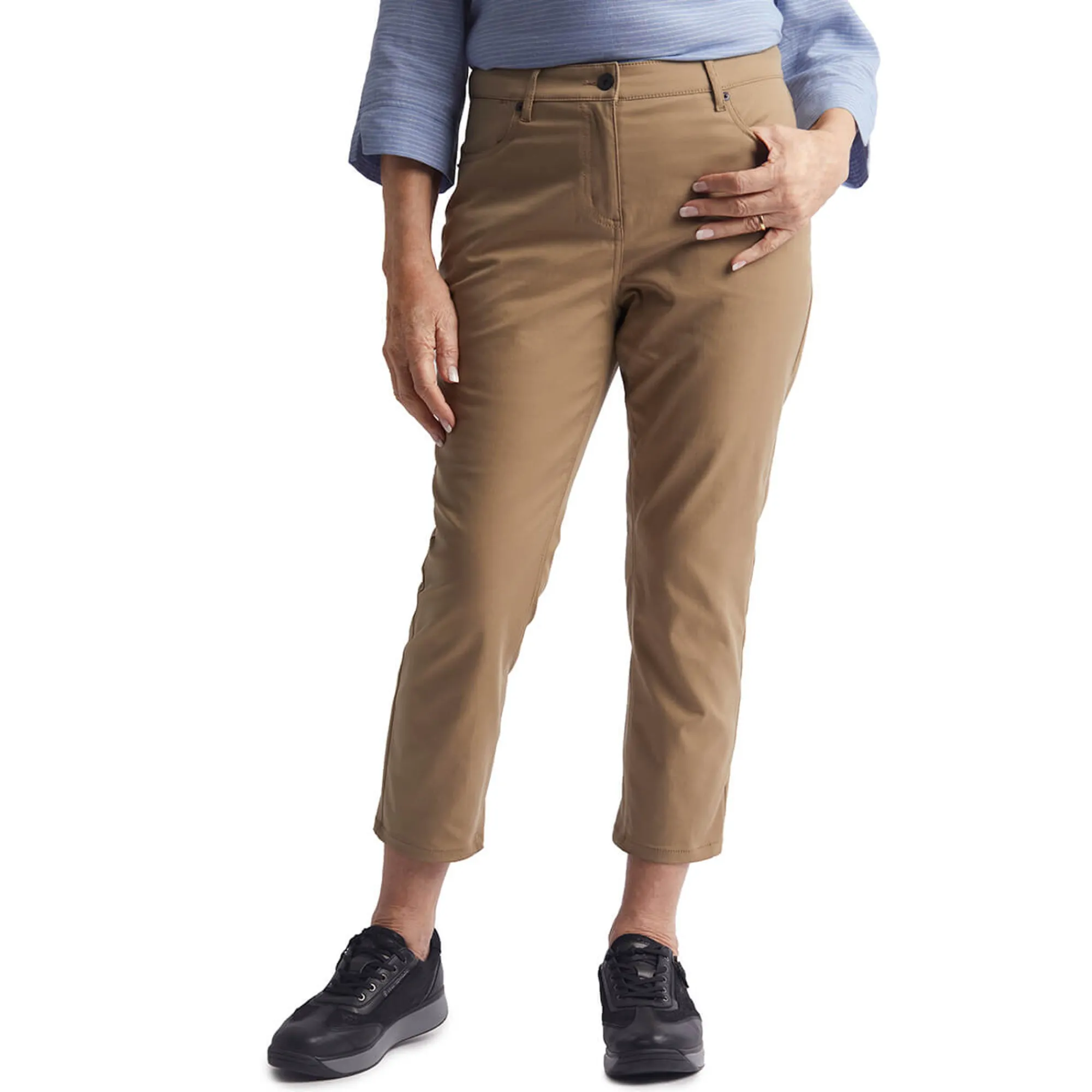 Women Rohan Women'S District Cropped Trousers Stone