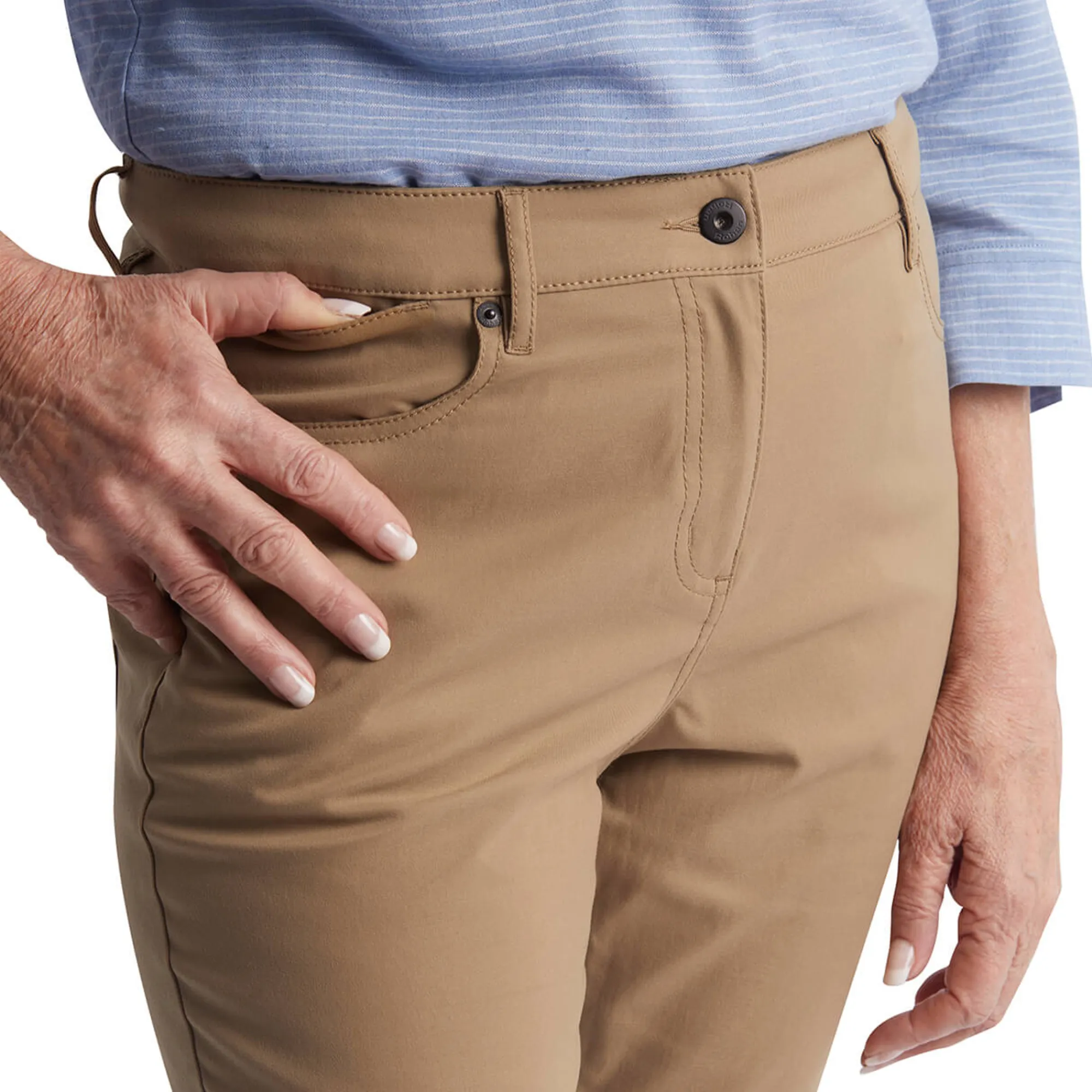 Women Rohan Women'S District Cropped Trousers Stone