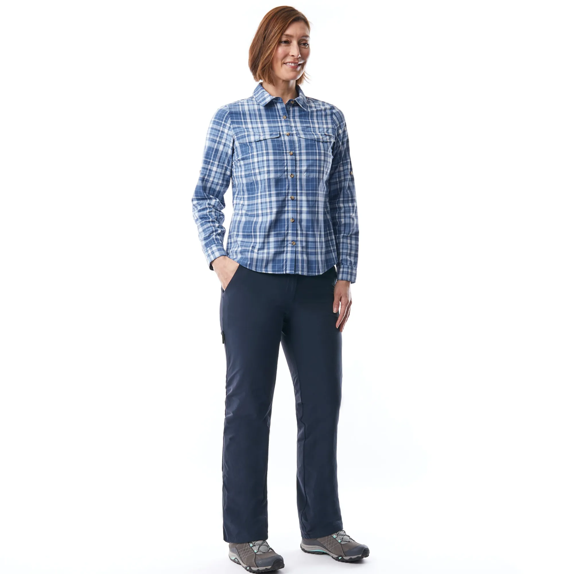 Women Rohan Women'S Dry Roamers Trousers True Navy