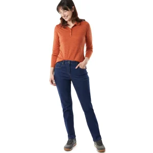 Women Rohan Women'S Flex Classic Fit Stretch Jeans In Dark Denim