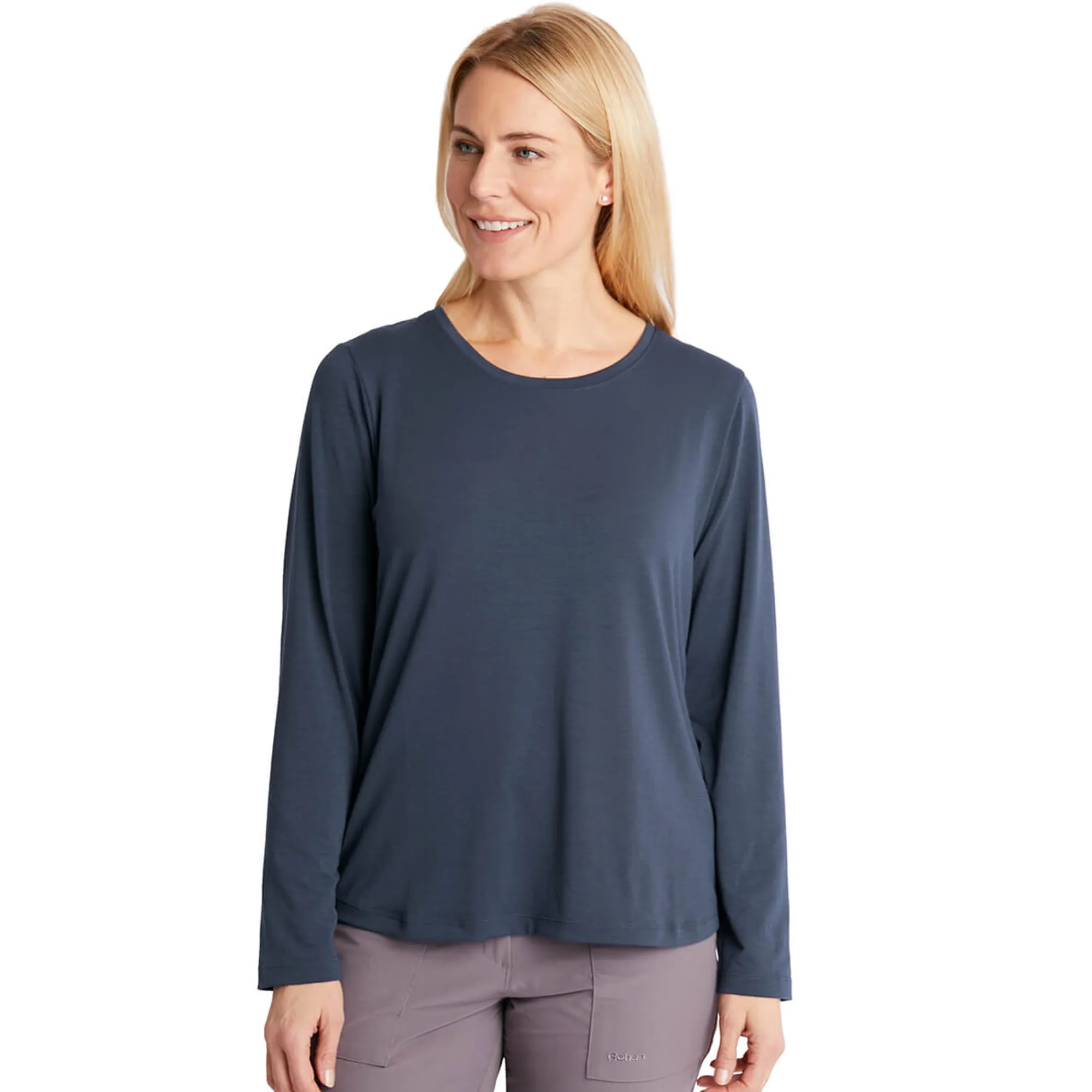 Women Rohan Women'S Global Long Sleeve T True Navy