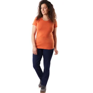 Women Rohan Women'S Global Short Sleeve T Dusk Orange