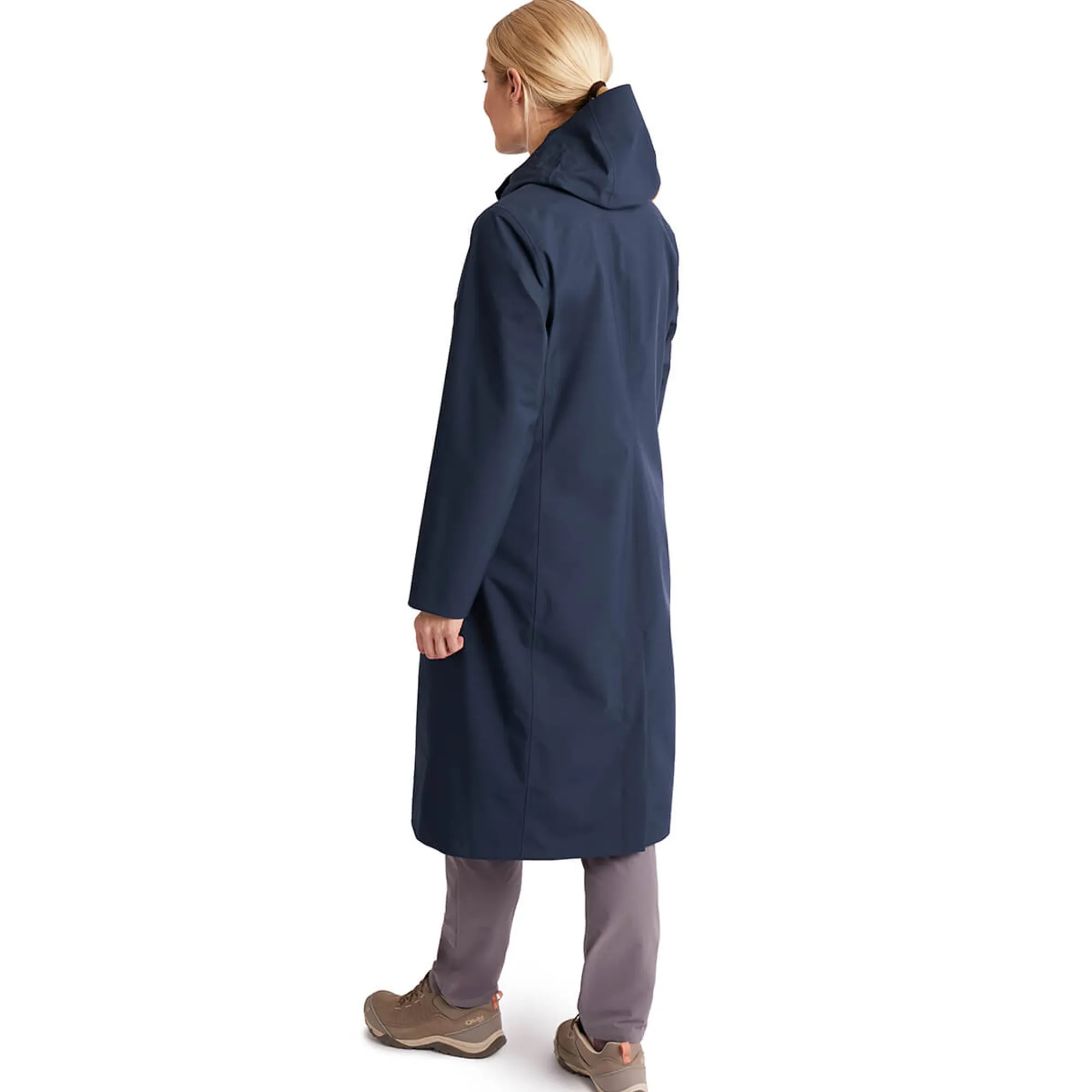 Women Rohan Women'S Hyde Waterproof Mac True Navy