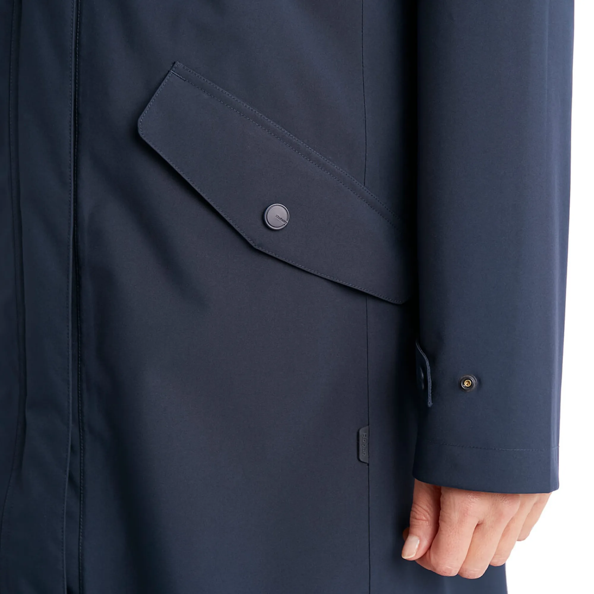 Women Rohan Women'S Hyde Waterproof Mac True Navy