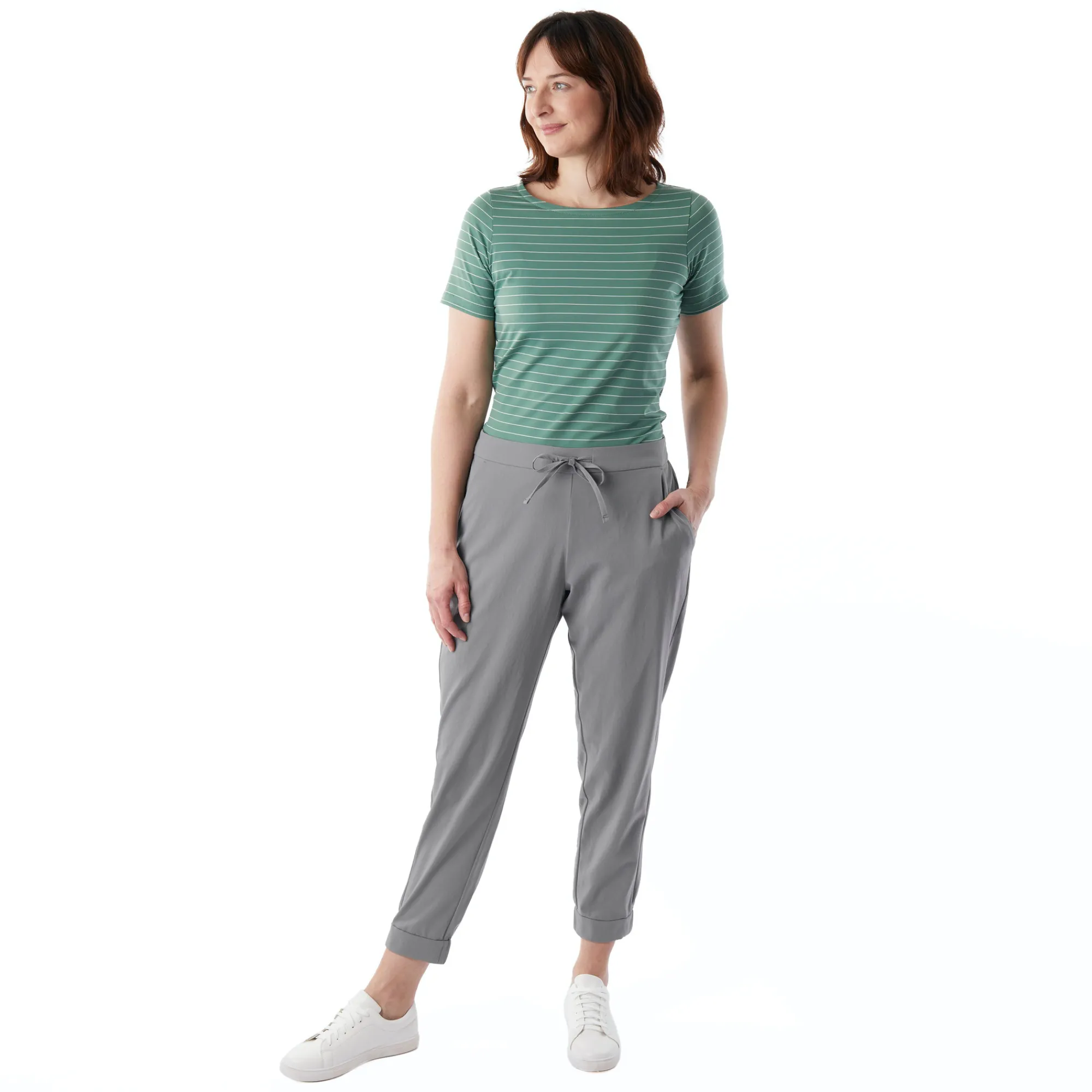 Women Rohan Women'S Luna Trousers Grey Rock