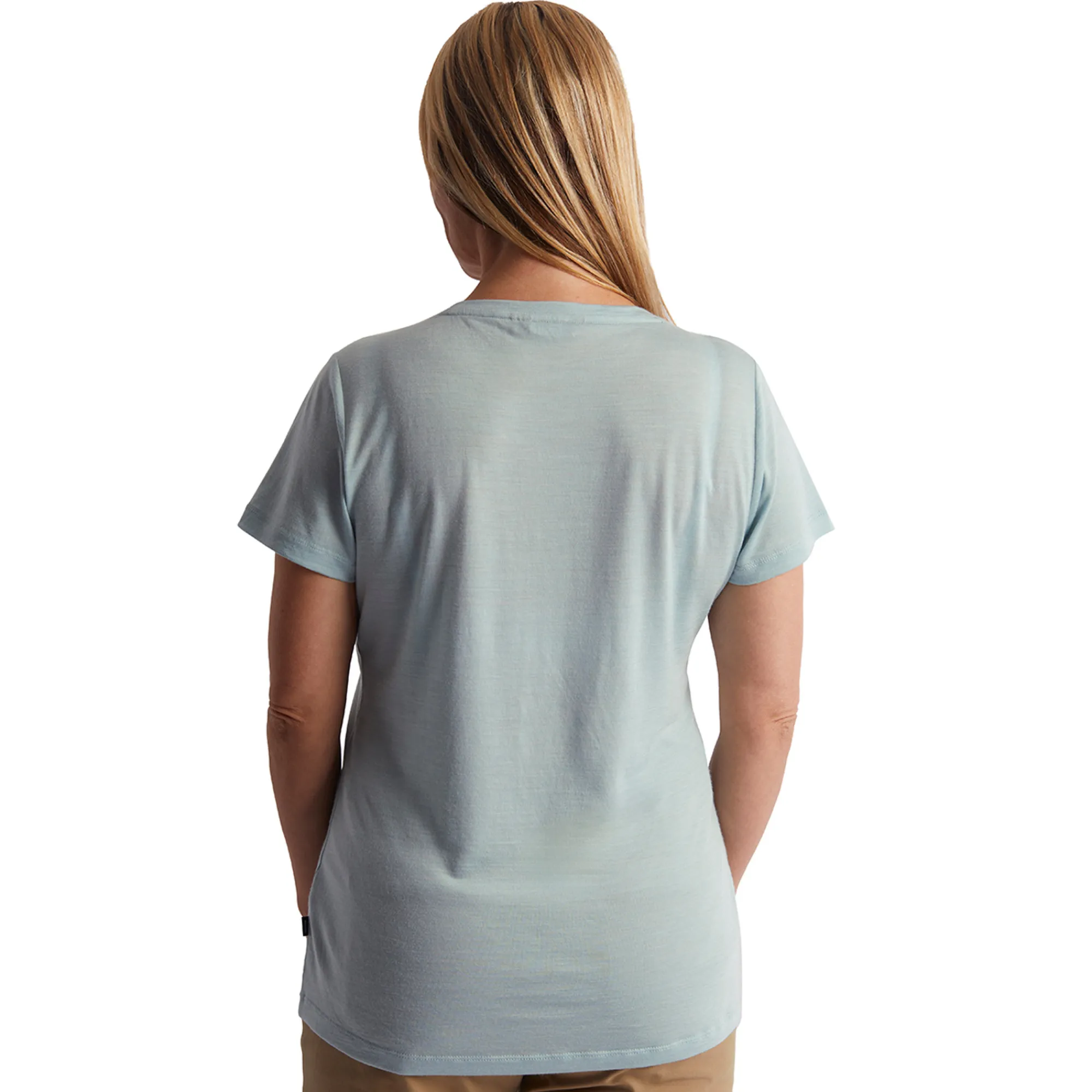 Women Rohan Women'S Merino Cool Short Sleeve T-Shirt Villa Green Marl