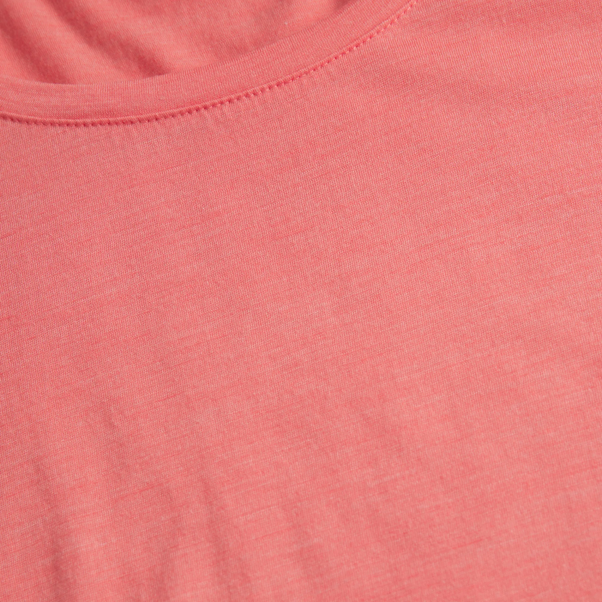 Women Rohan Women'S Merino Cool Short Sleeve T-Shirt Coral Pink Marl