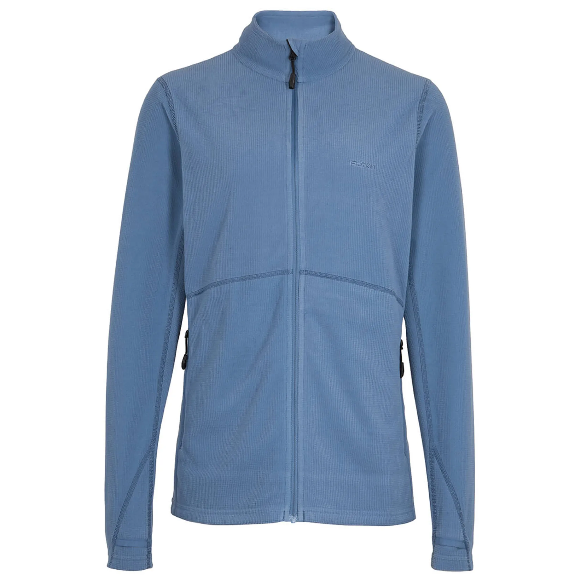 Women Rohan Women'S Microgrid Fleece Jacket Heather Blue