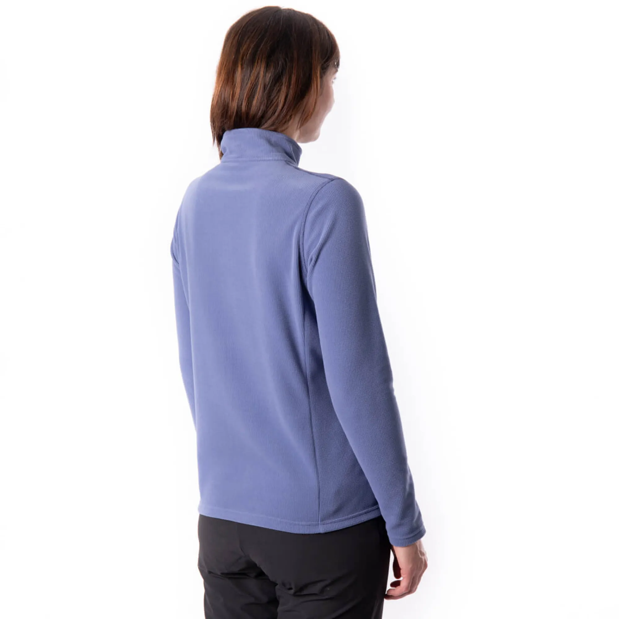 Women Rohan Women'S Microgrid Fleece Jacket Heather Blue