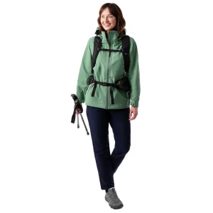 Women Rohan Women'S Parkland Waterproof Jacket Camber Green