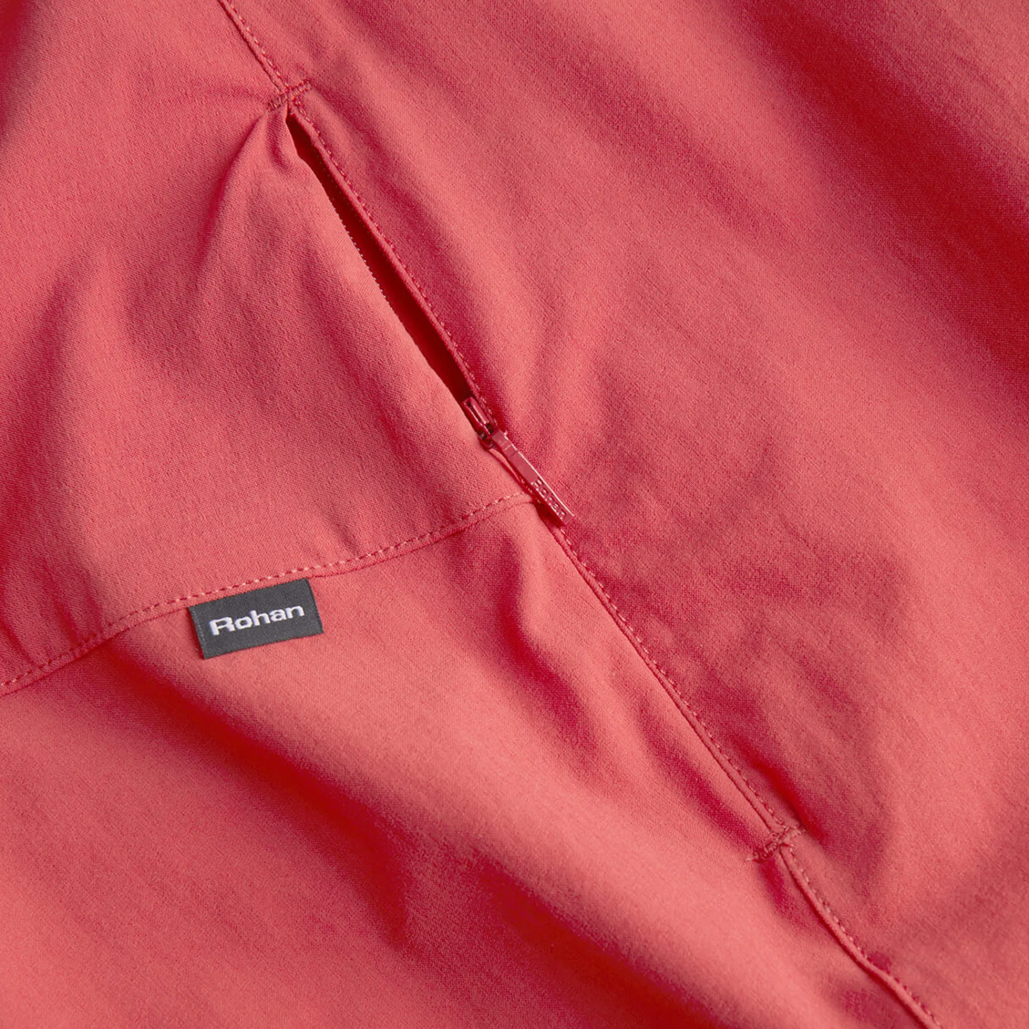 Women Rohan Women'S Roamer Capris Trousers Cardinal Pink