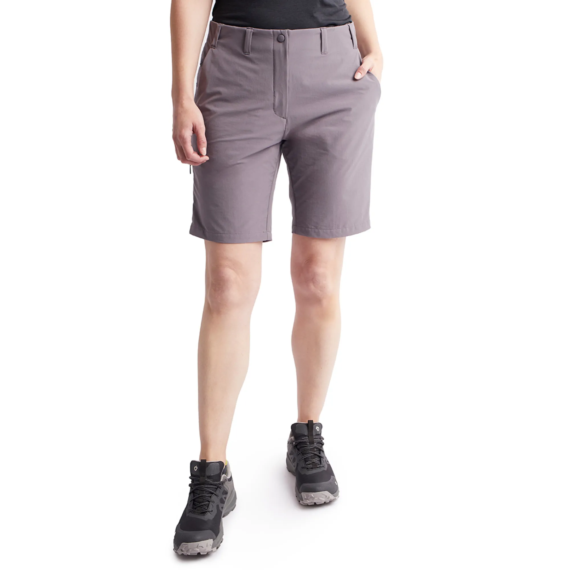 Women Rohan Women'S Roamer Shorts Mauve Grey