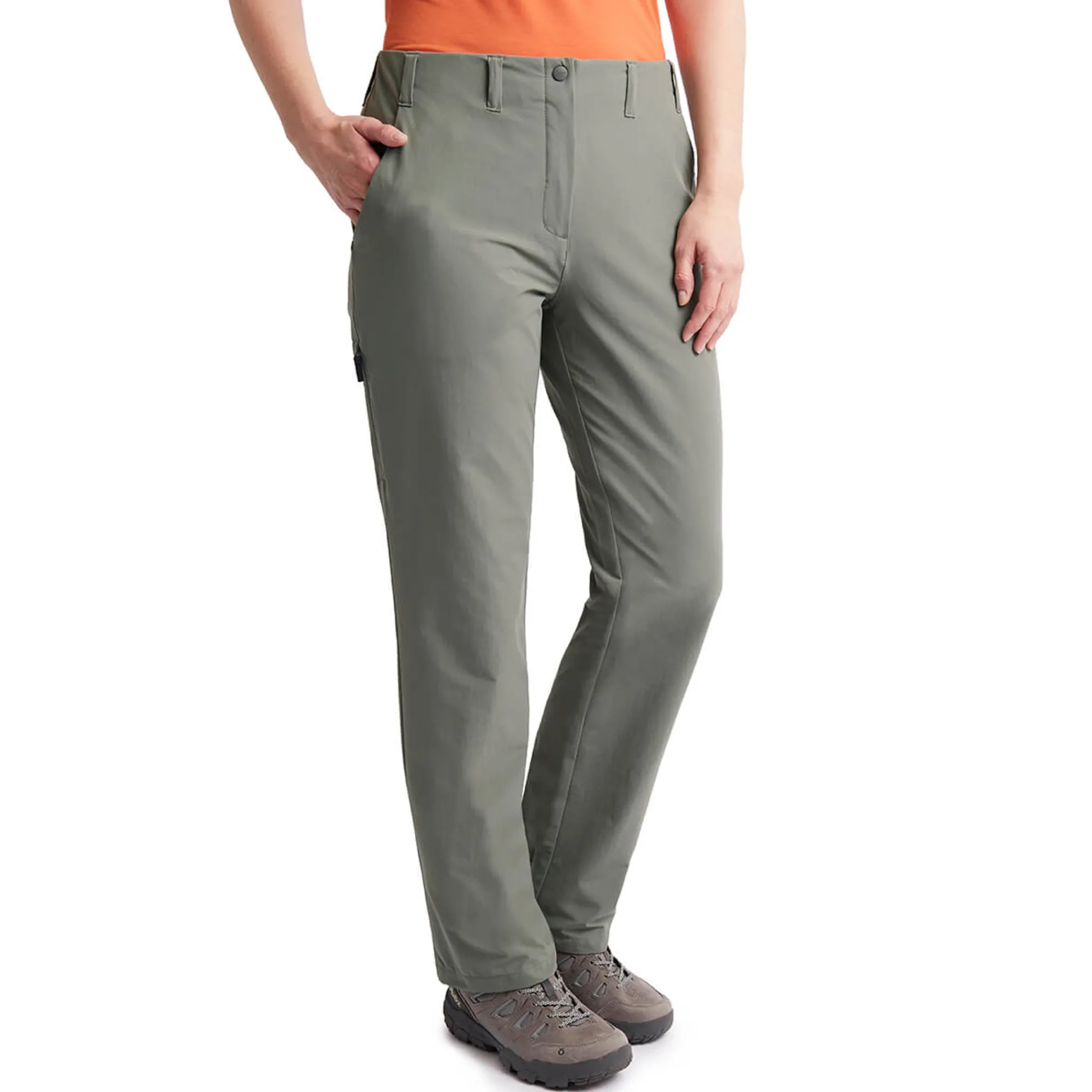 Women Rohan Women'S Roamers Trousers Willow Grey