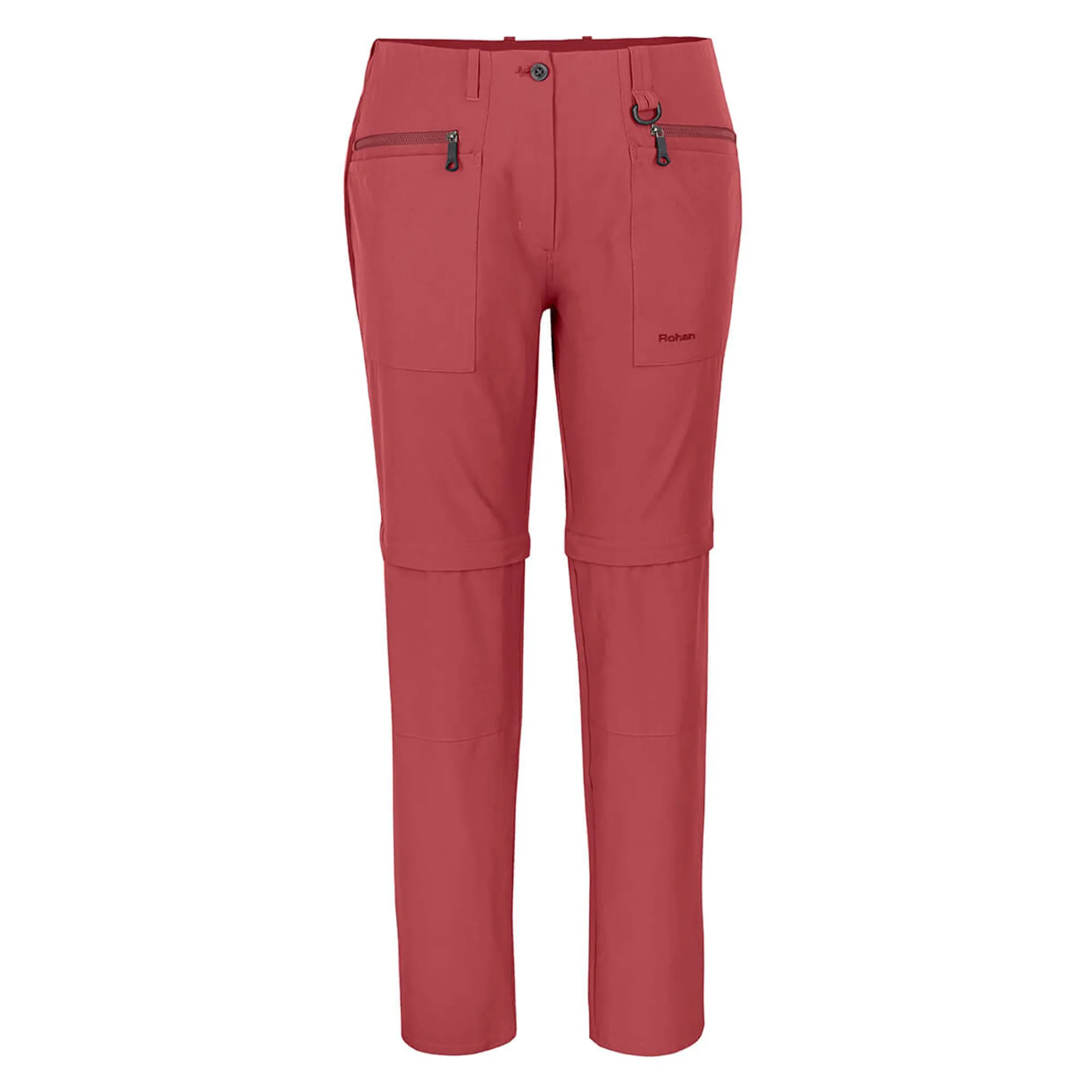 Men Rohan Women'S Stretch Bags Convertible Trousers Auburn Red