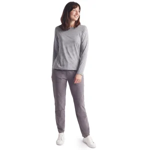 Men Rohan Women'S Stretch Bags Trousers Mauve Grey