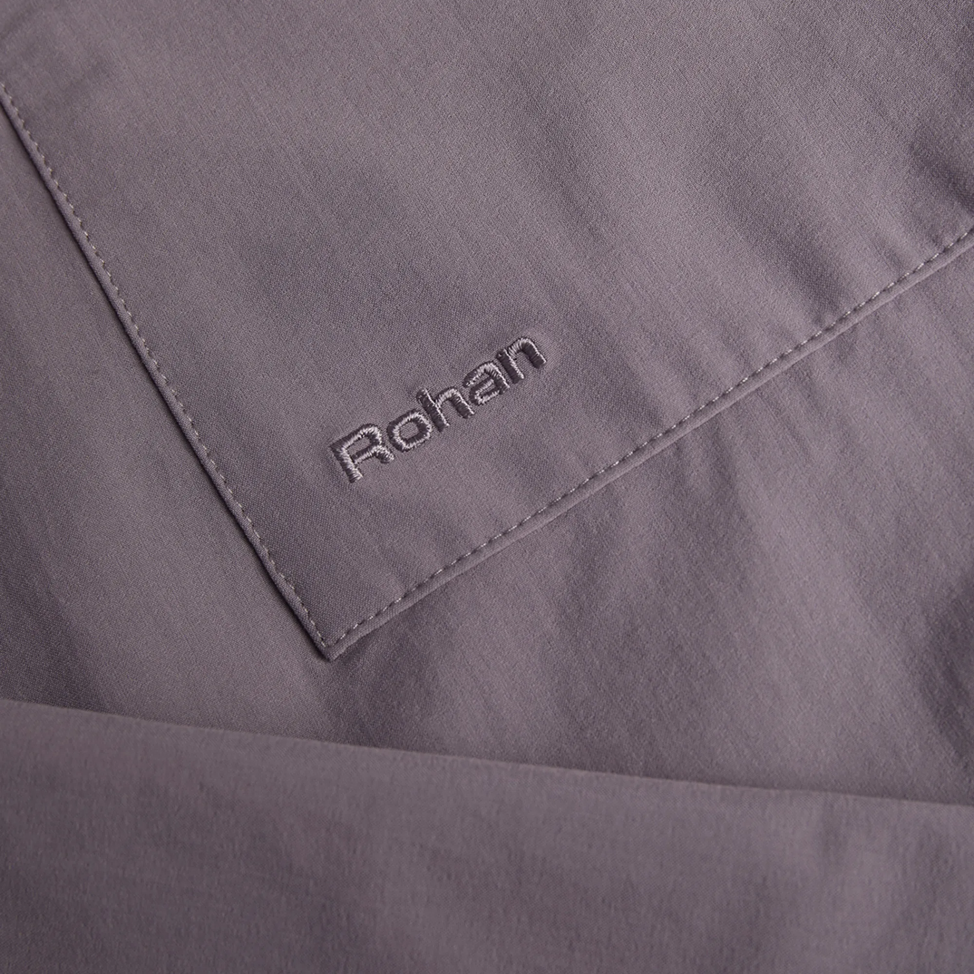 Men Rohan Women'S Stretch Bags Trousers Mauve Grey