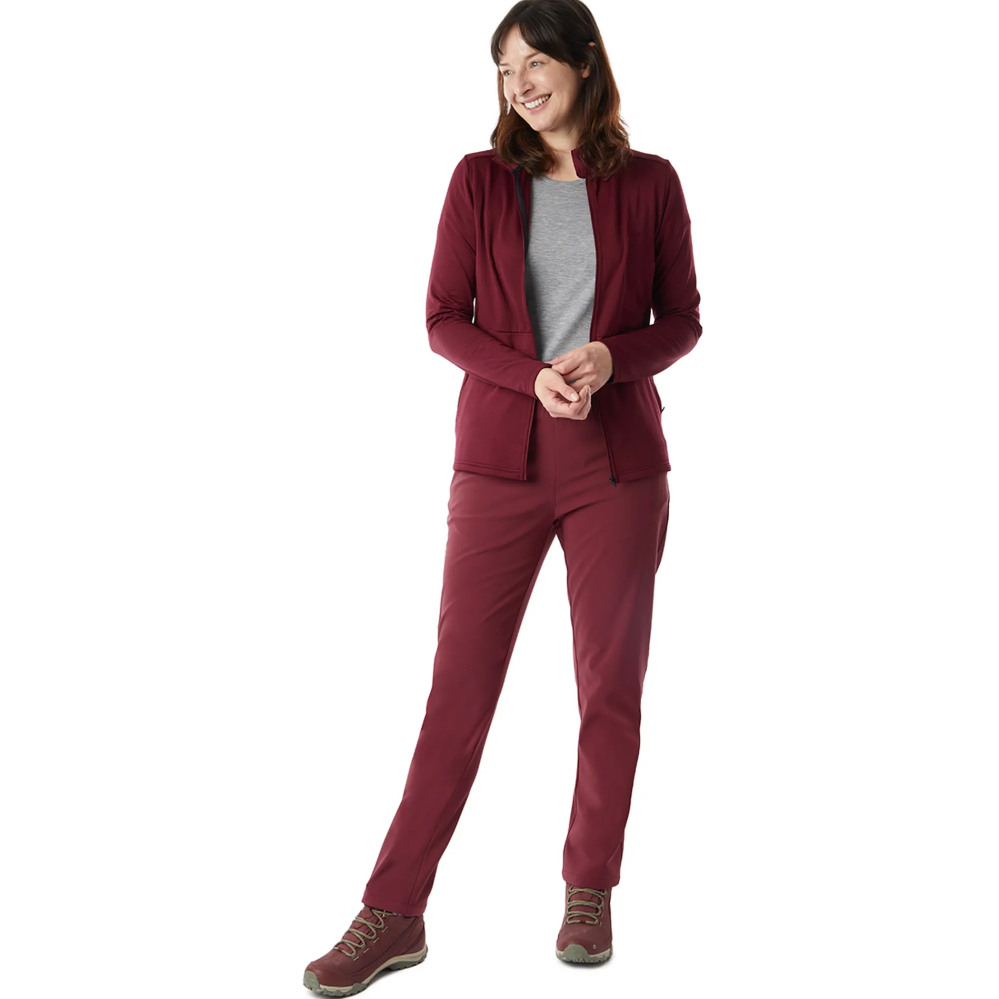 Women Rohan Women'S Troggings Trousers Chestnut Red