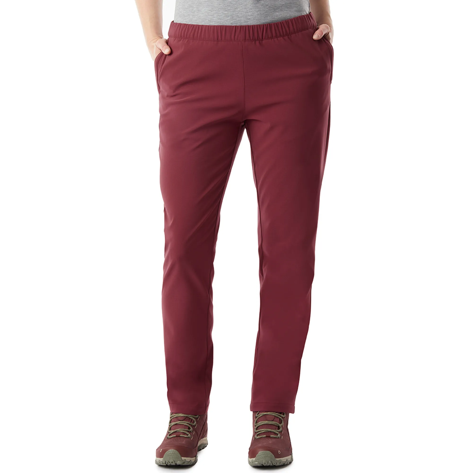 Women Rohan Women'S Troggings Trousers Chestnut Red