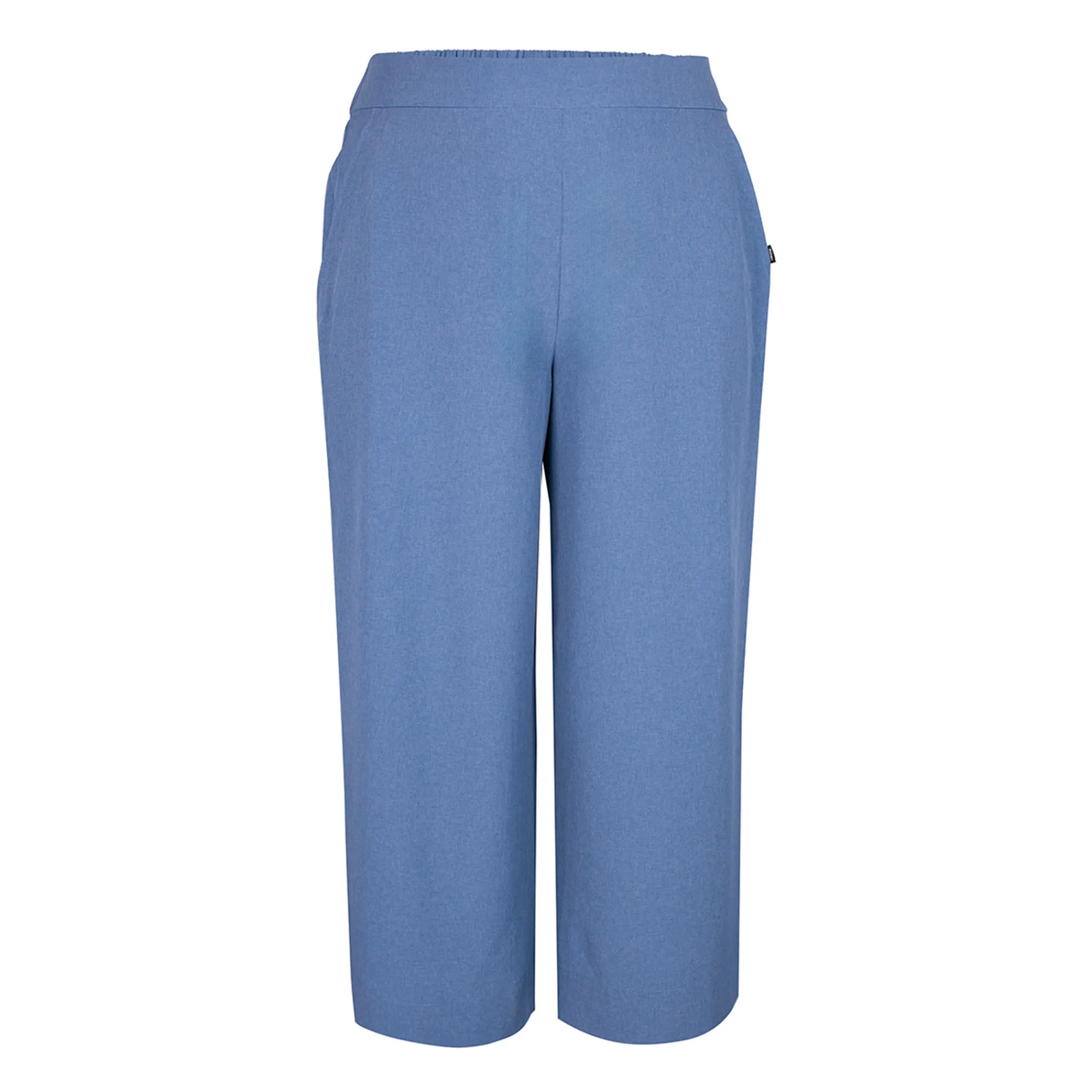Women Rohan Women'S Voyager Capris Trousers Heather Blue